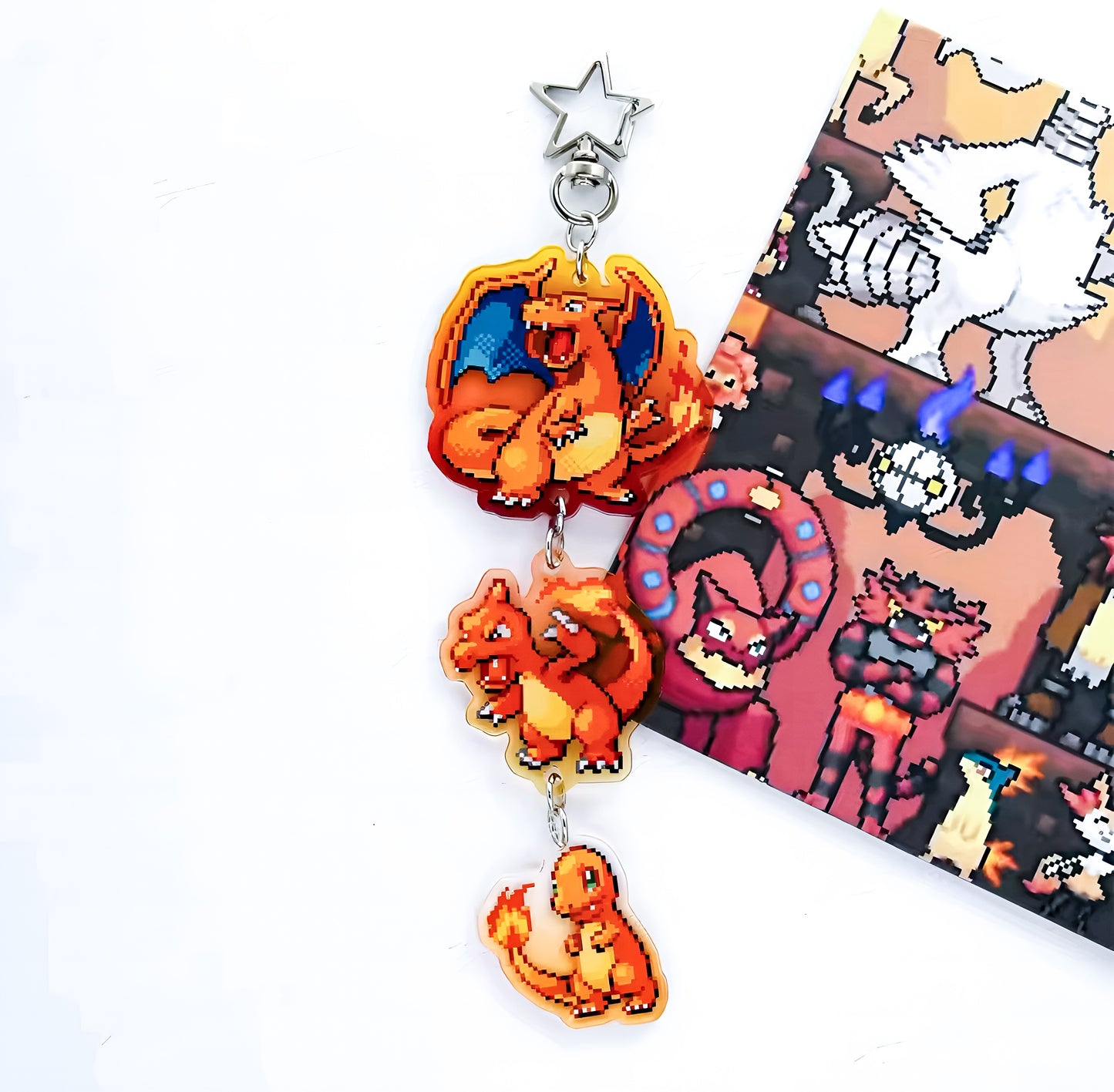 Pokemon Evolutions Keychains