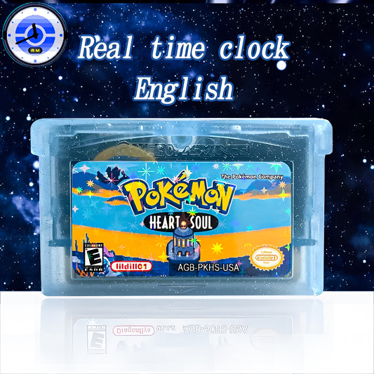 Pokemon Heart Soul With RTC (Limited Edition Holographic)