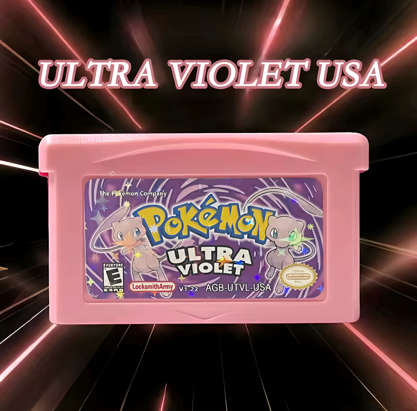 Pokemon Ultra Violet 1M Flash (Limited Edition Holographic)