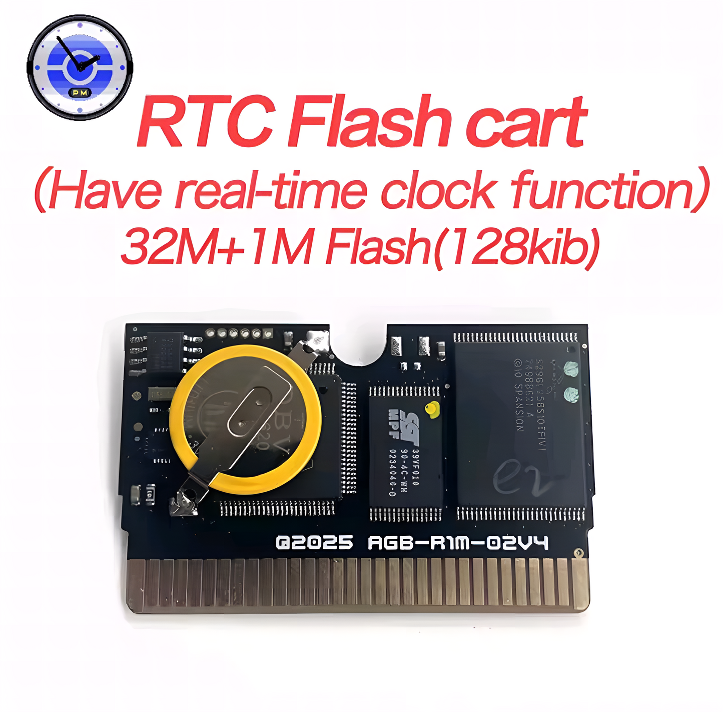 Pokemon Recharged Yellow With RTC (Limited Edition Holographic)