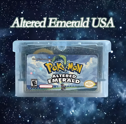 Pokemon Altered Emerald With RTC (Limited Edition Holographic)